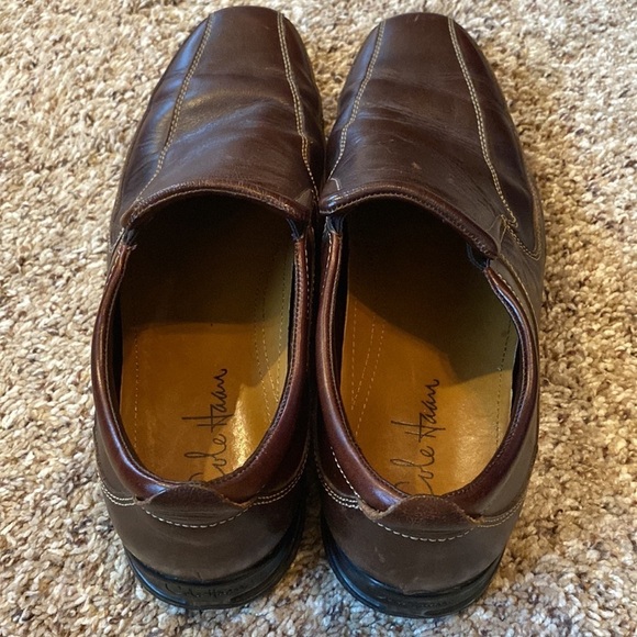 Mens Cole Haan Nike Air Slip On Loafers Brown Size 11 - Picture 3 of 5